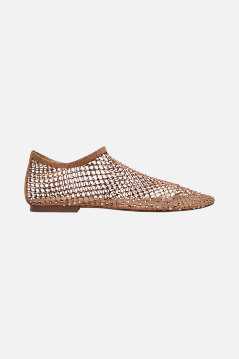 Steve Madden Mino Blush Rhinestone Flats