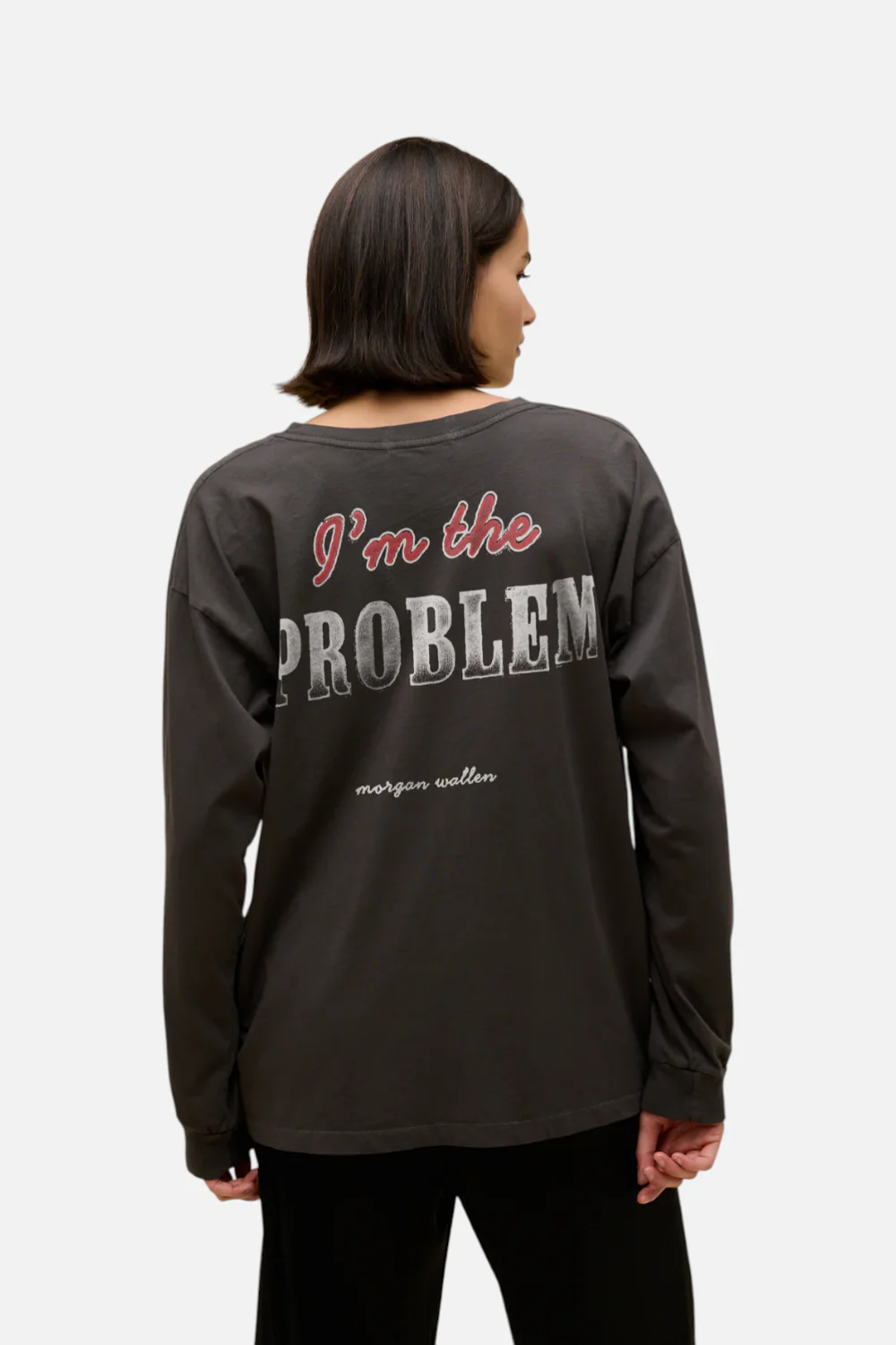 Daydreamer LA Women's Morgan Wallen Ain't Coming Back Merch Long Sleeve Tee - Image 2