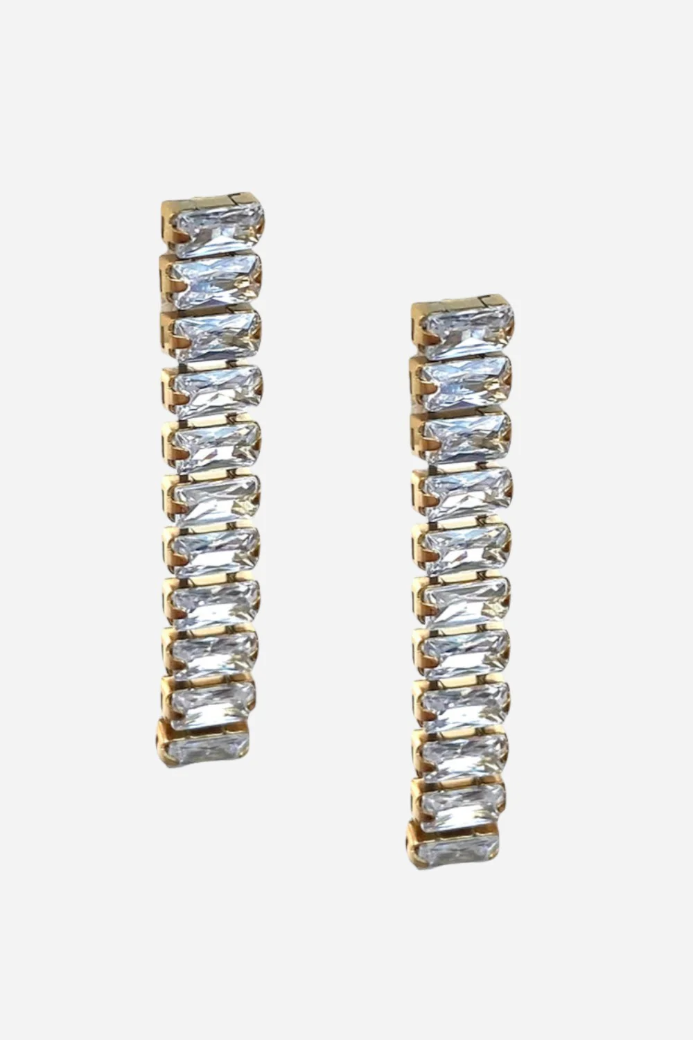 Farrah B Muse Earrings in Clear
