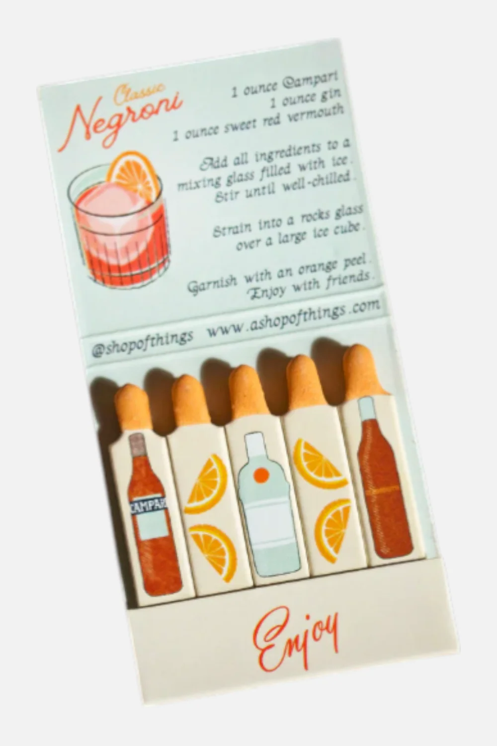 Negroni Matchbook - Image 3