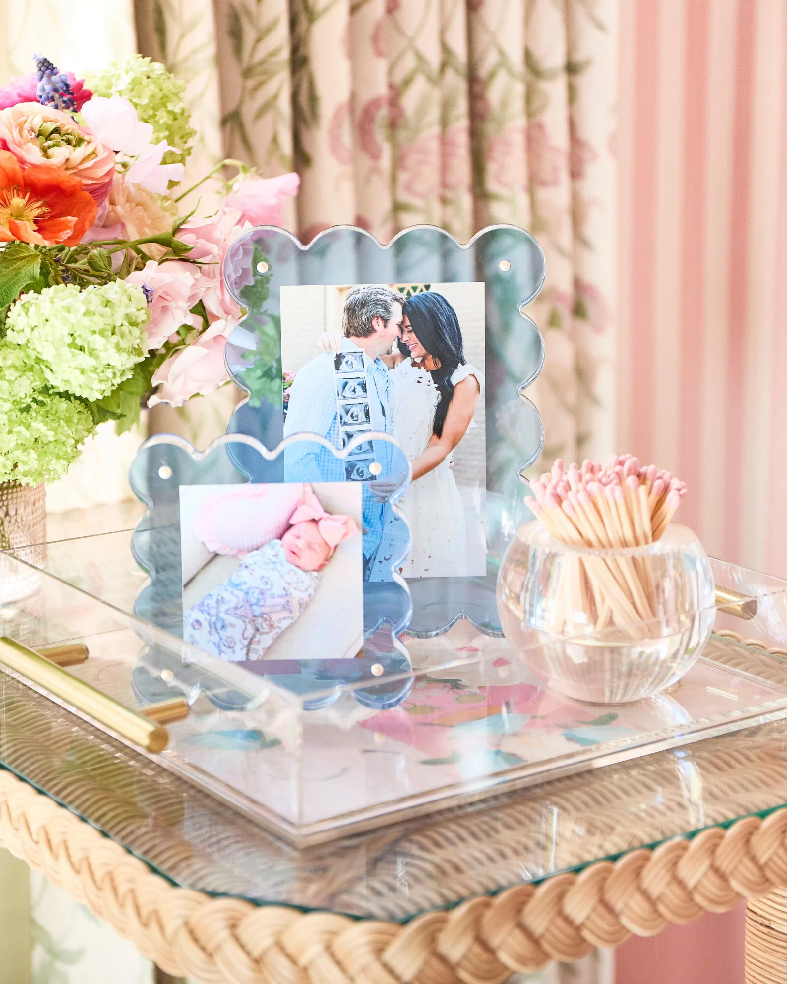 Tart By Taylor Mini Acrylic Frame in Neon Blue - Image 4