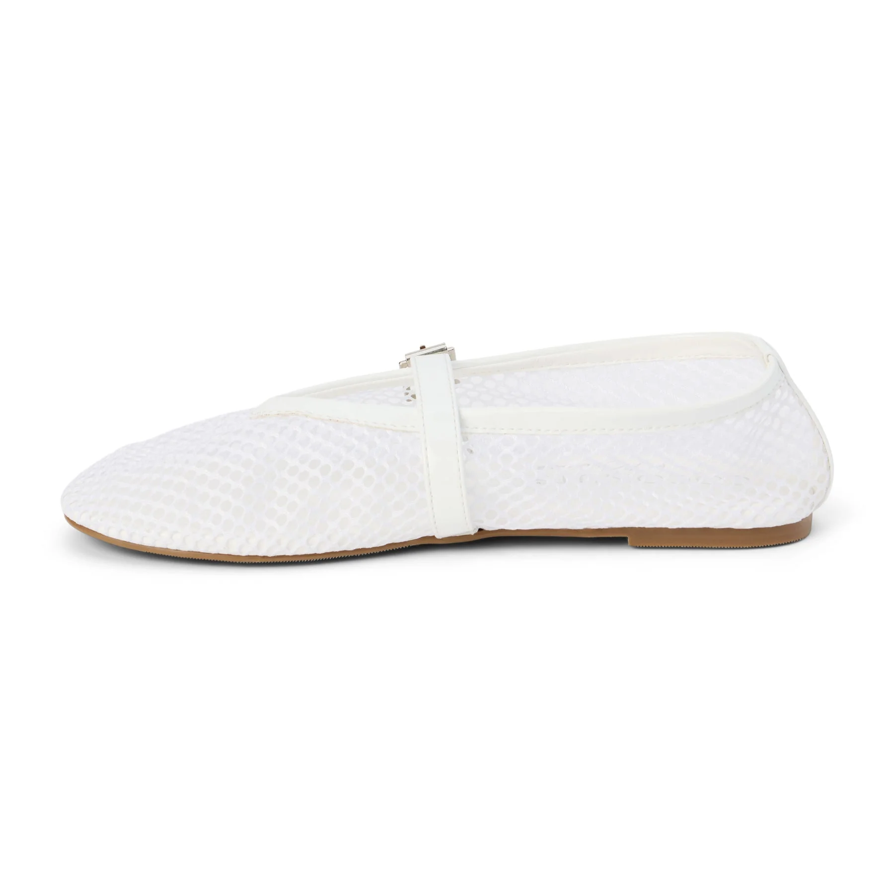 Matisse Nolita Ballet Flats in White - Image 2