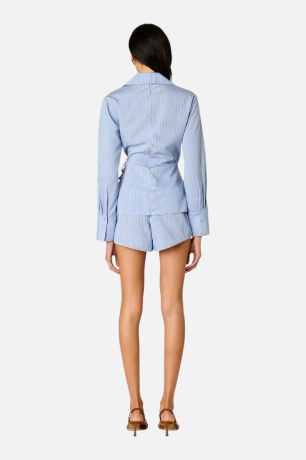 NIA Women's Norman Short in Chambray - Image 3
