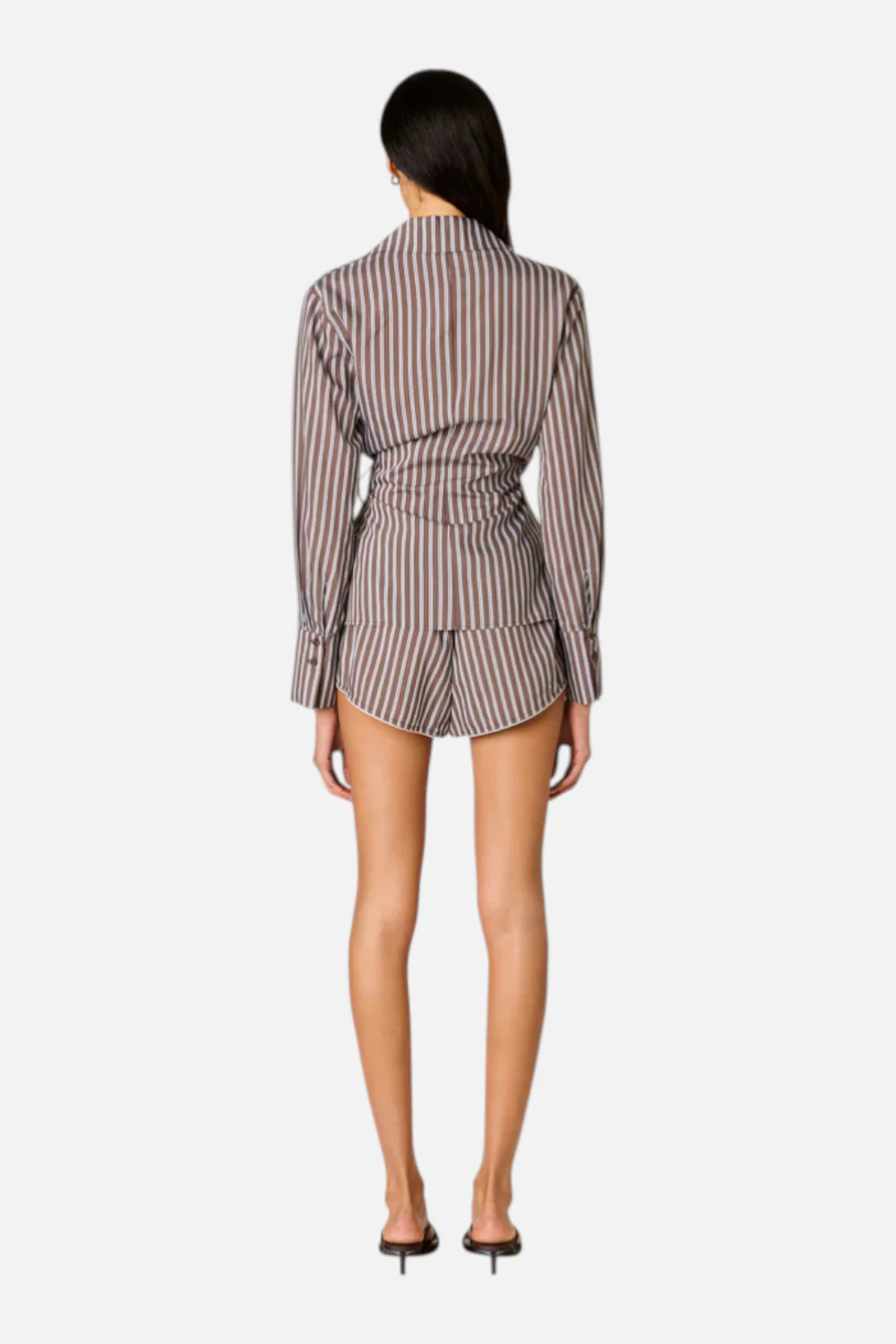 NIA Women's Norman Short in Coffee - Image 3