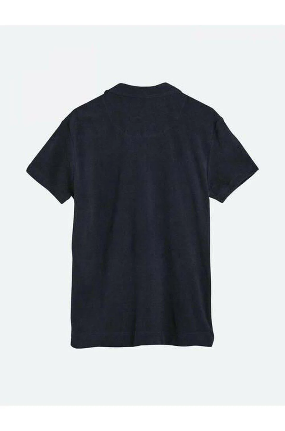 OAS Solid Navy Terry Towel Shirt - Image 3