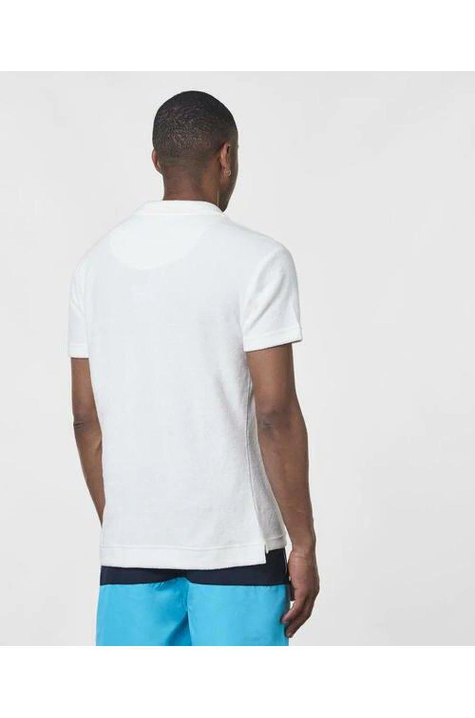 OAS Solid White Terry Shirt - Image 2