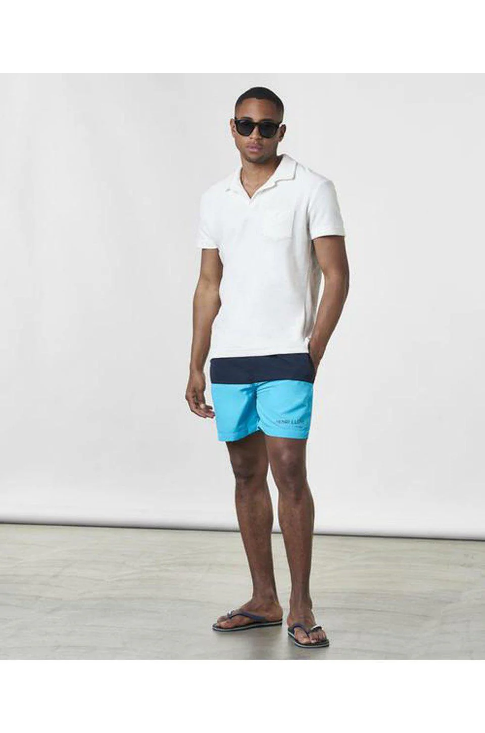 OAS Solid White Terry Shirt - Image 5