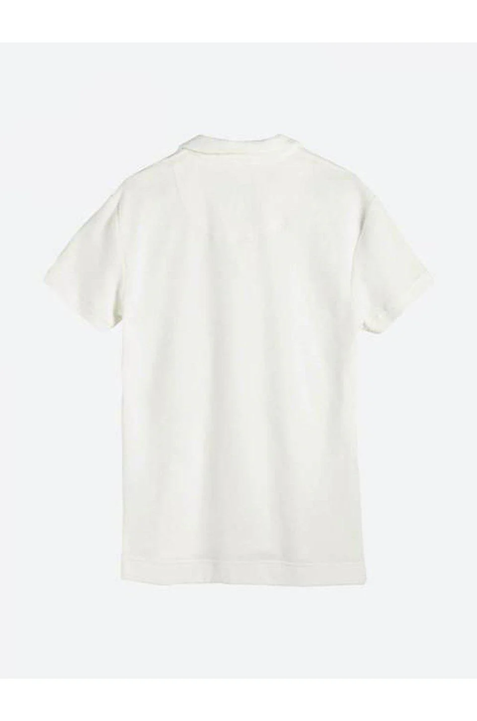 OAS Solid White Terry Shirt - Image 6