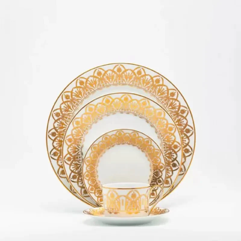 Royal Limoges Oasis White Dessert Plate - Image 2
