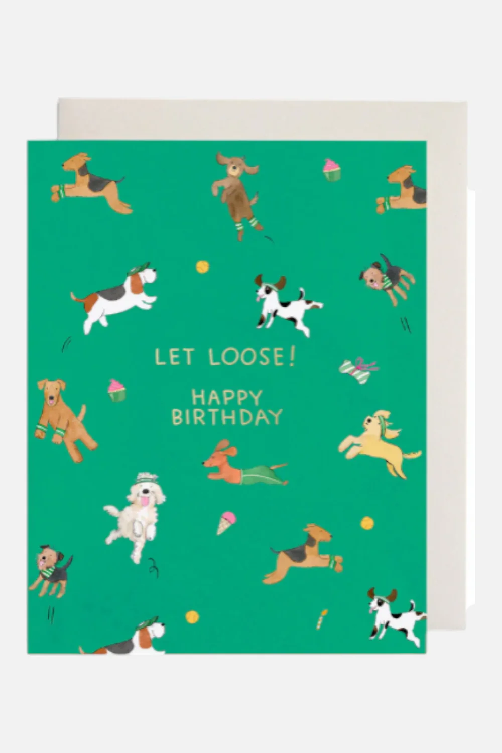 Off Leash Birthday Card