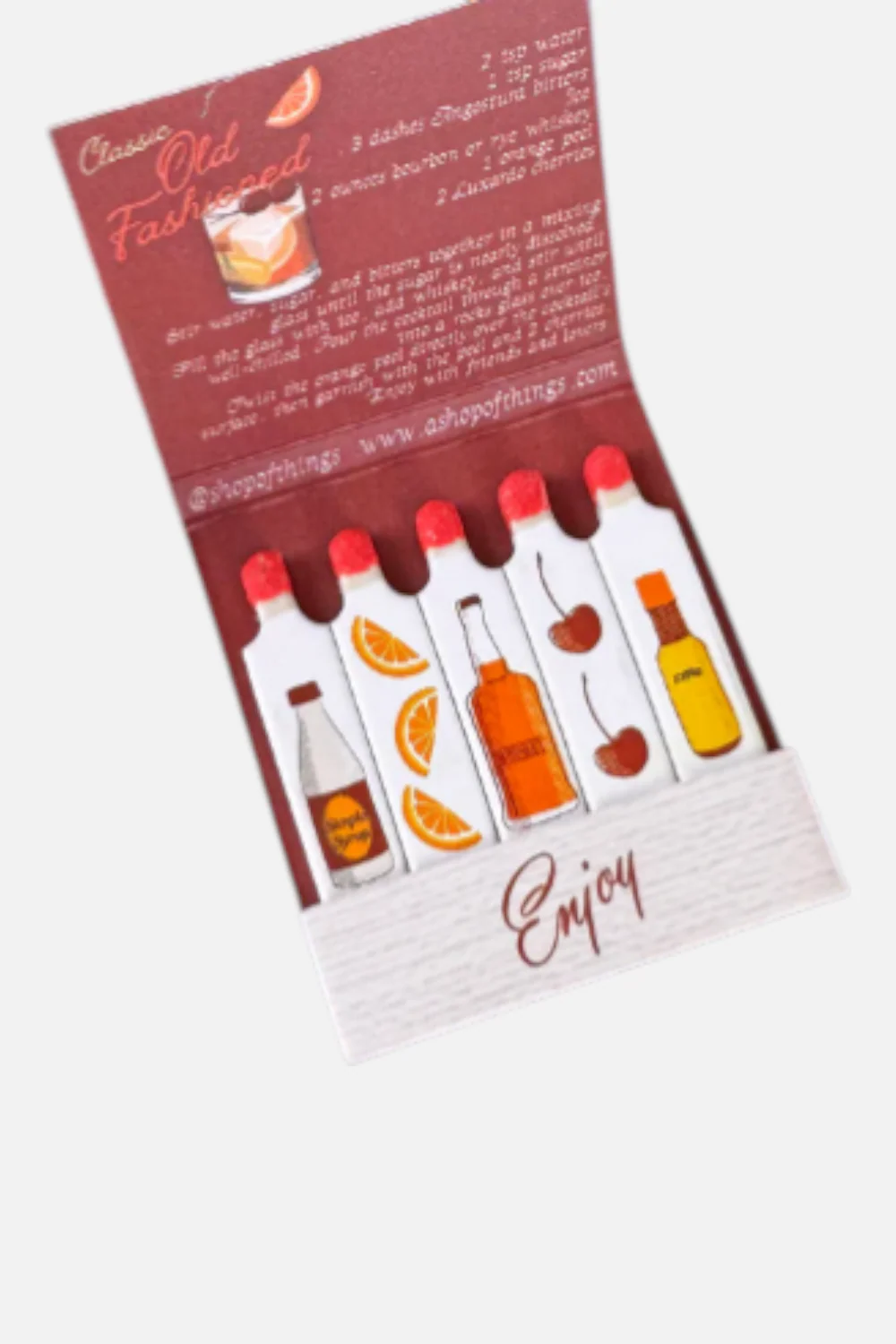 Old Fashioned Matchbook - Image 2