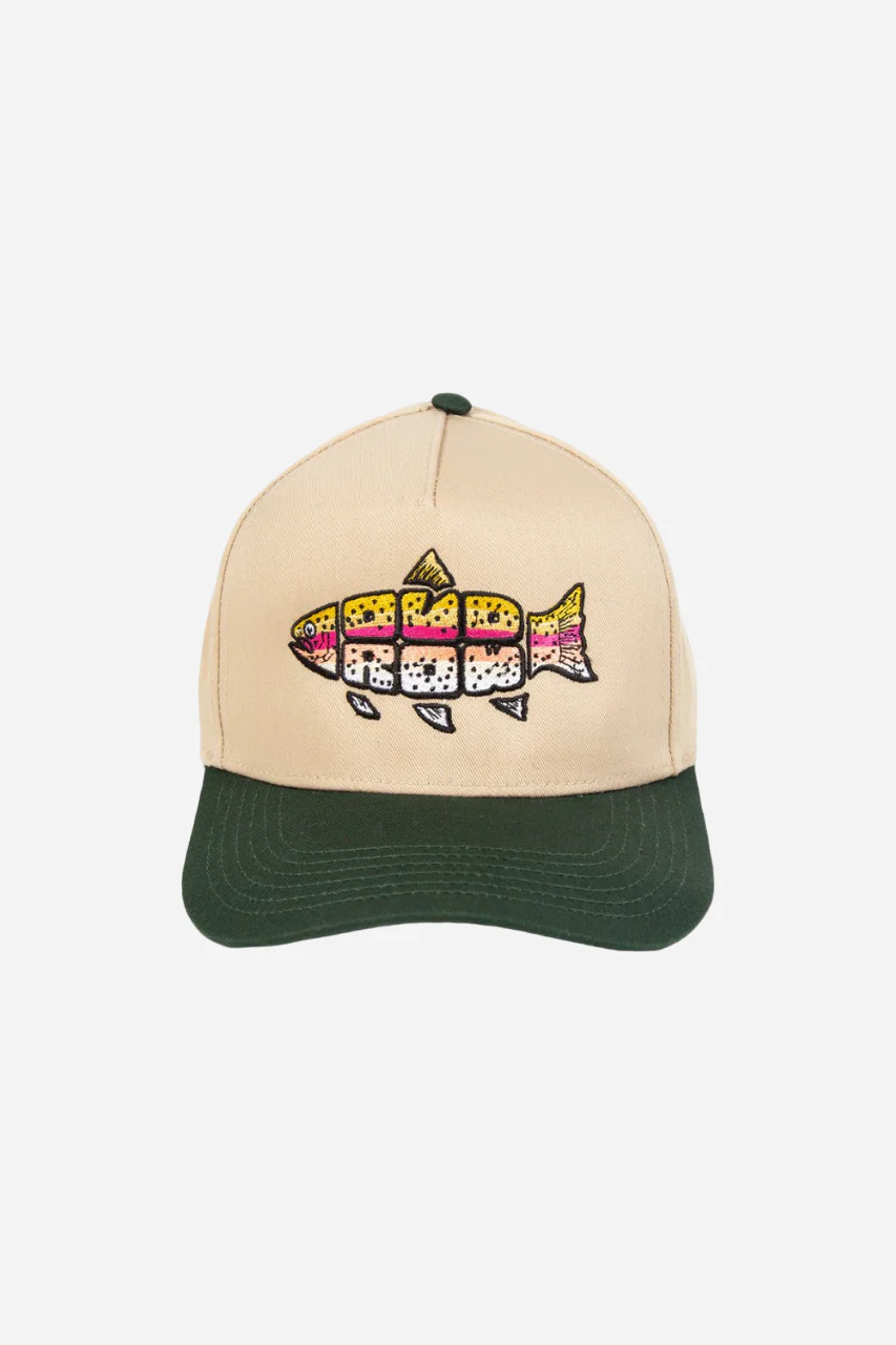 Old Row The Trout Text Hat