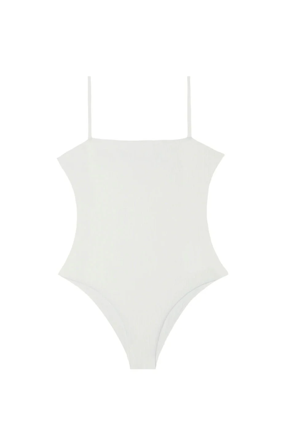 Mikoh Osso One Piece In Ribbed Ecru