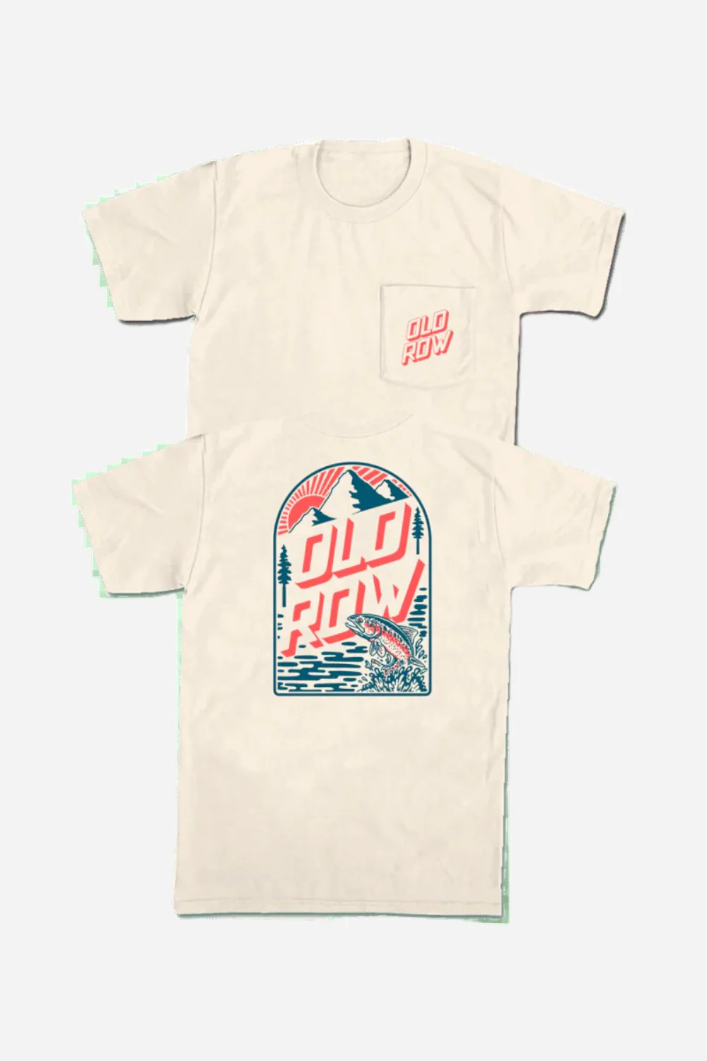 Old Row Outdoors Trout Mountain Pocket Tee