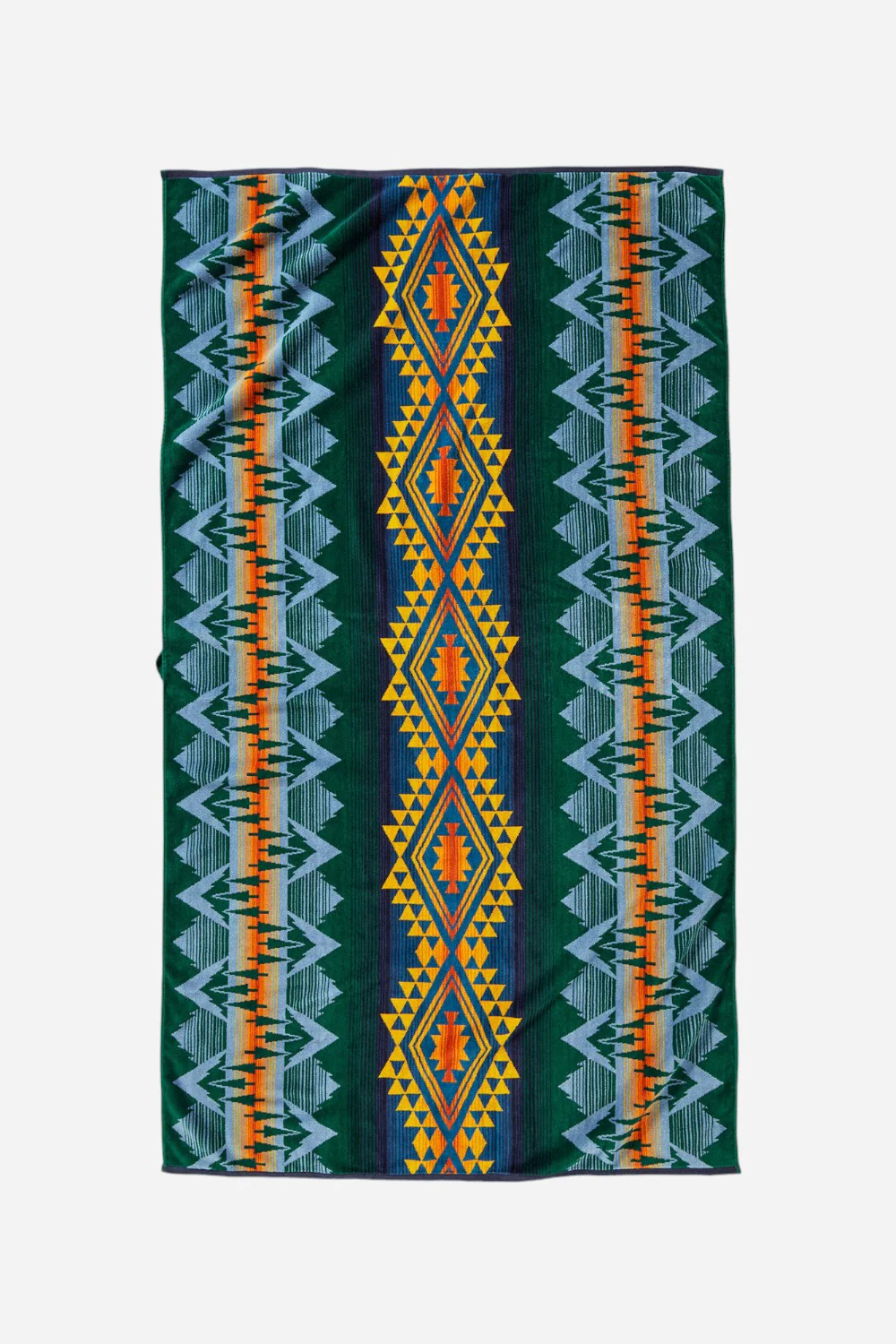 Pendleton Woolen Mills Oversized Jacquard Spa Towel Wildland Heroes