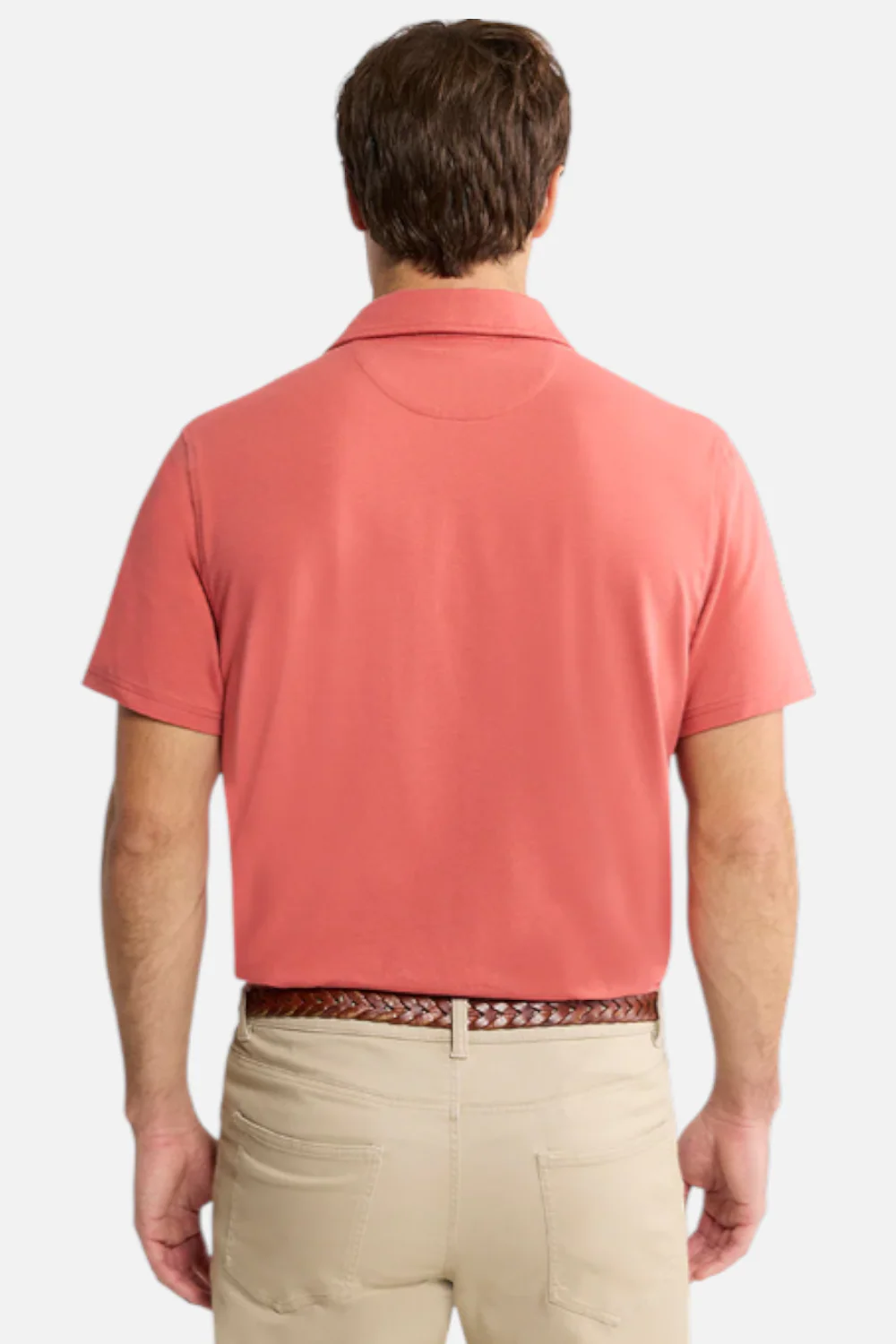 Fair Harbor Men's Pacific Polo in Red - Image 2