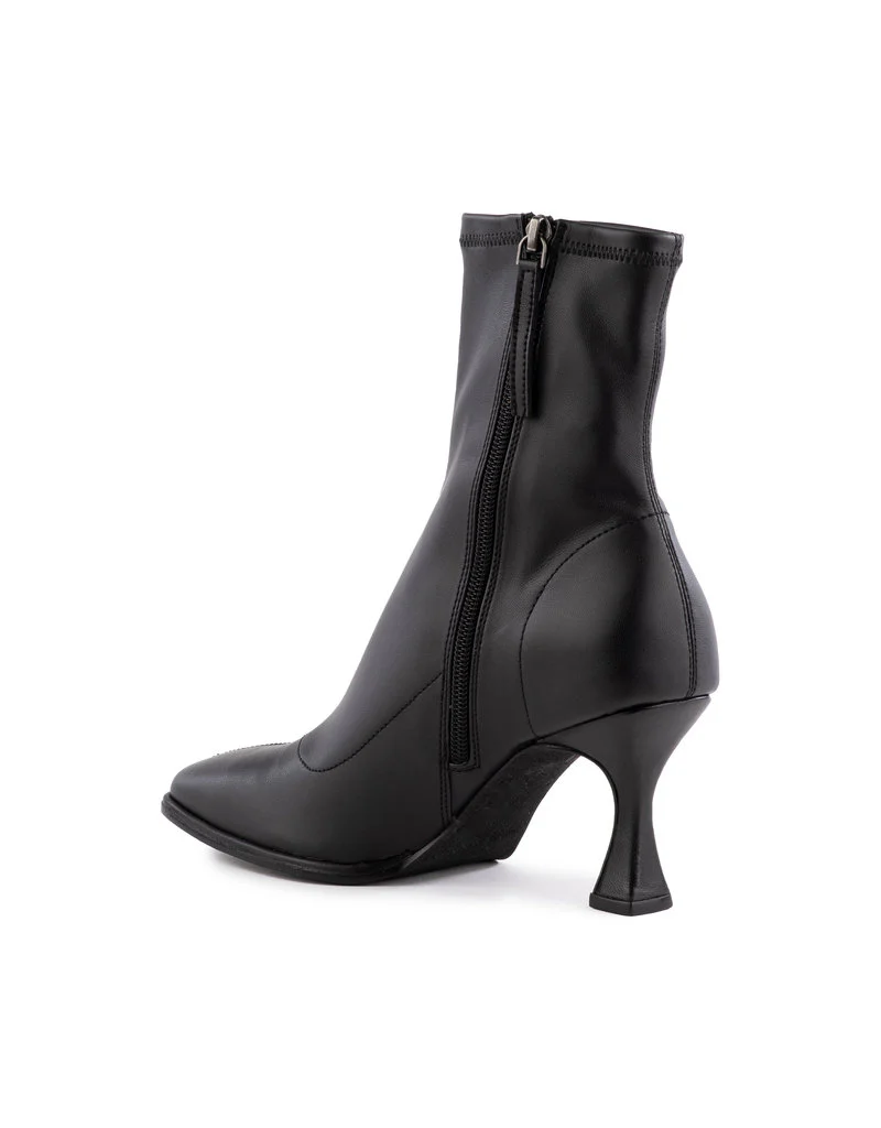 Seychelles Paragon Stretch Faux Leather Booties in Black - Image 3