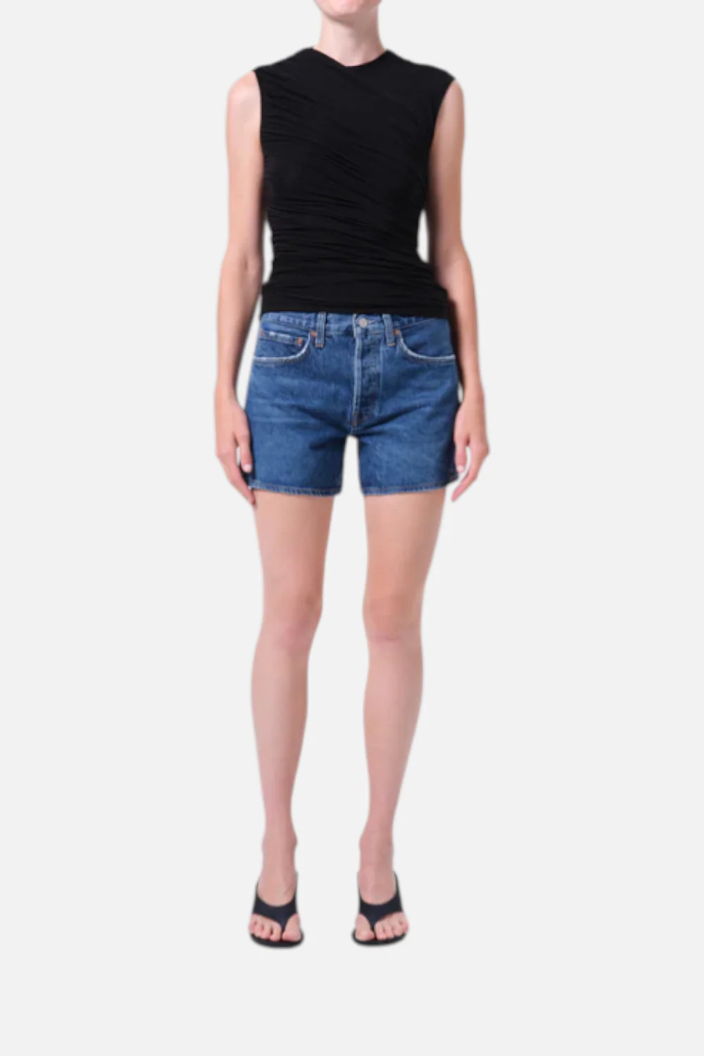 Agolde Women's Parker Long Short in Enamour