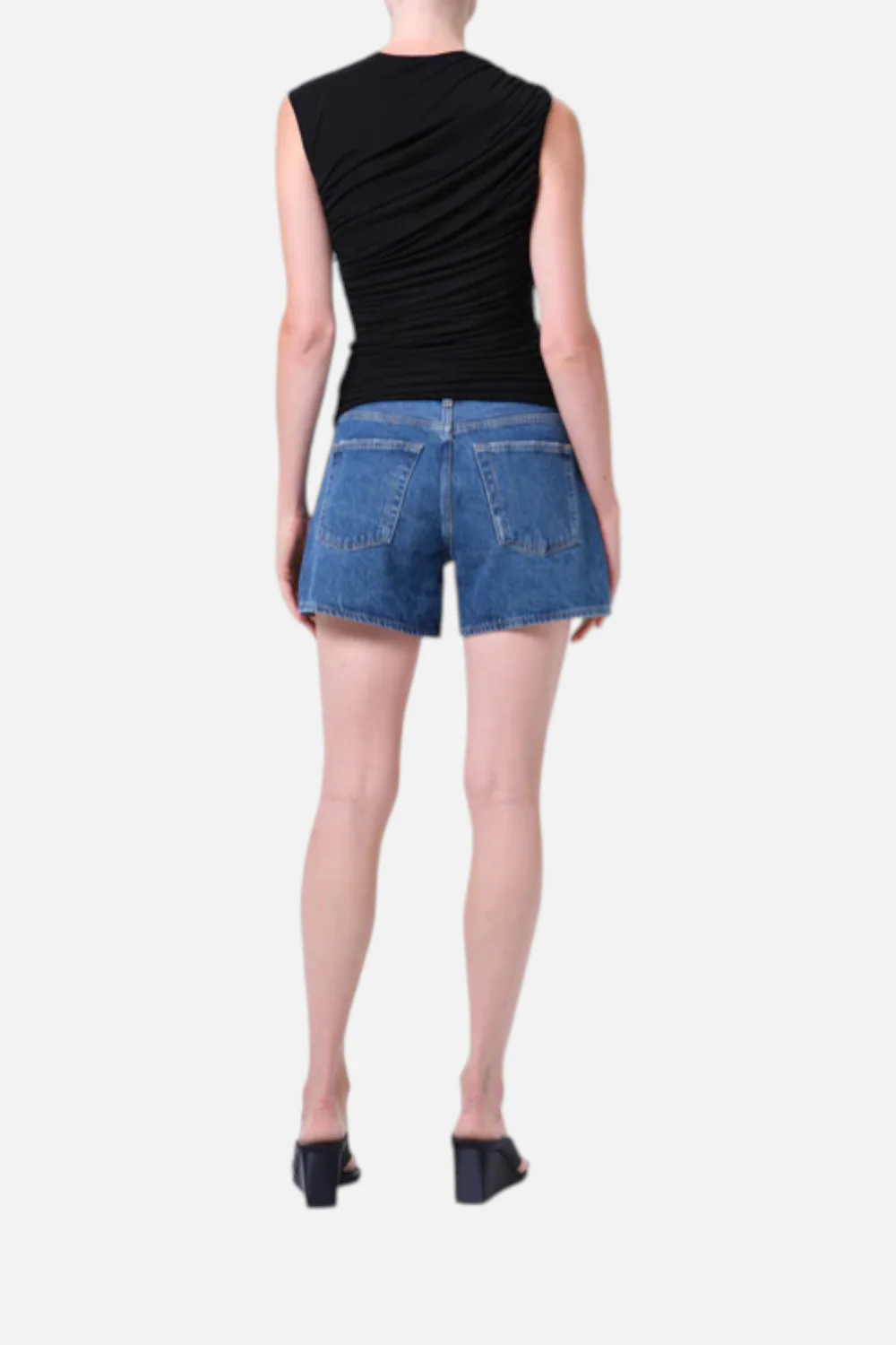 Agolde Women's Parker Long Short in Enamour - Image 3