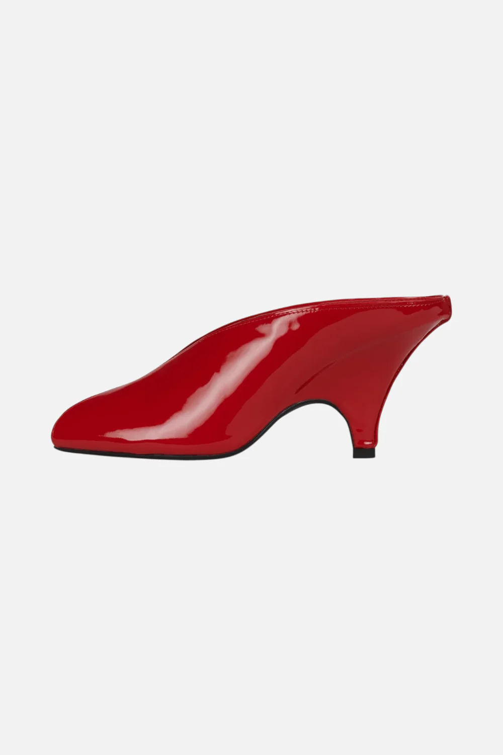 Jeffrey Campbell Women's Parler Heel in Red Patent