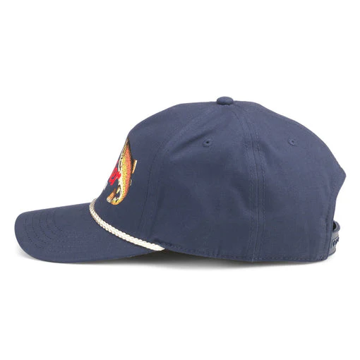 American Needle PBC Rainier Canvas Cappy Hat in Navy - Image 2
