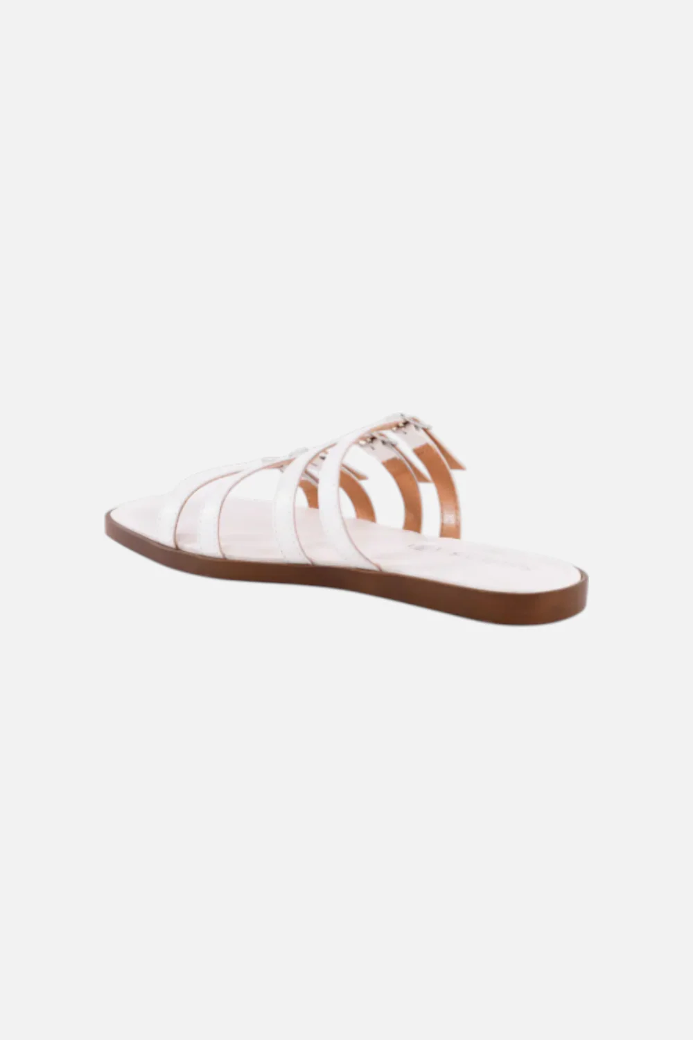 Seychelles Persuasion Strappy Sandal in Leather White - Image 3
