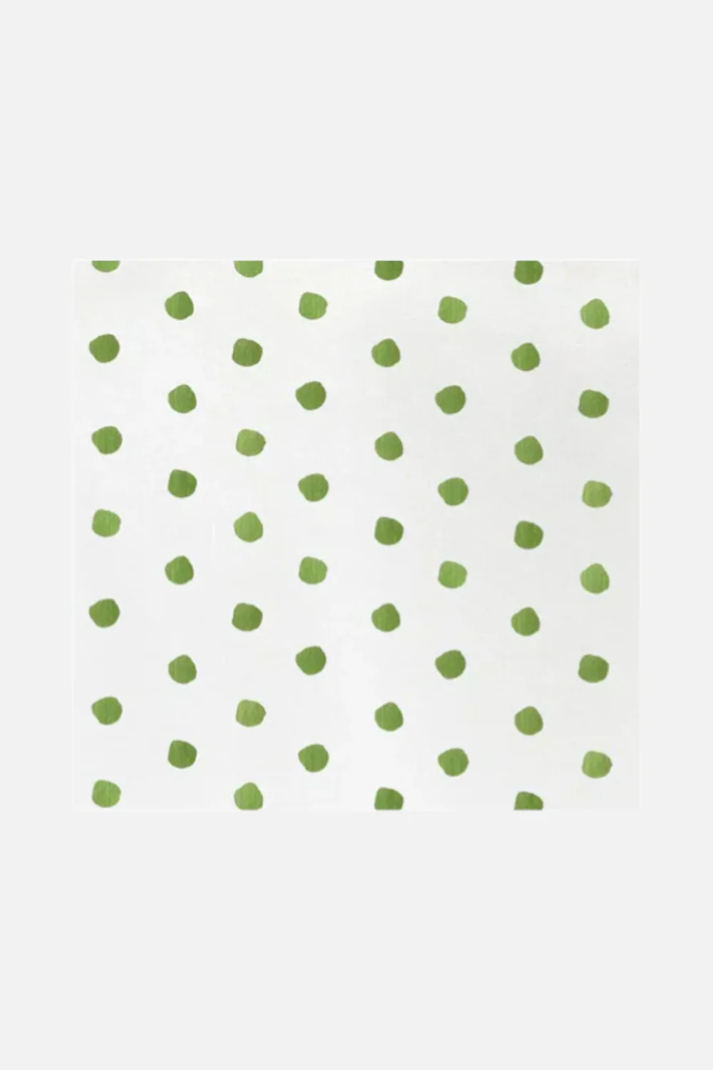 Vietri Cocktail Napkin in Dot Green