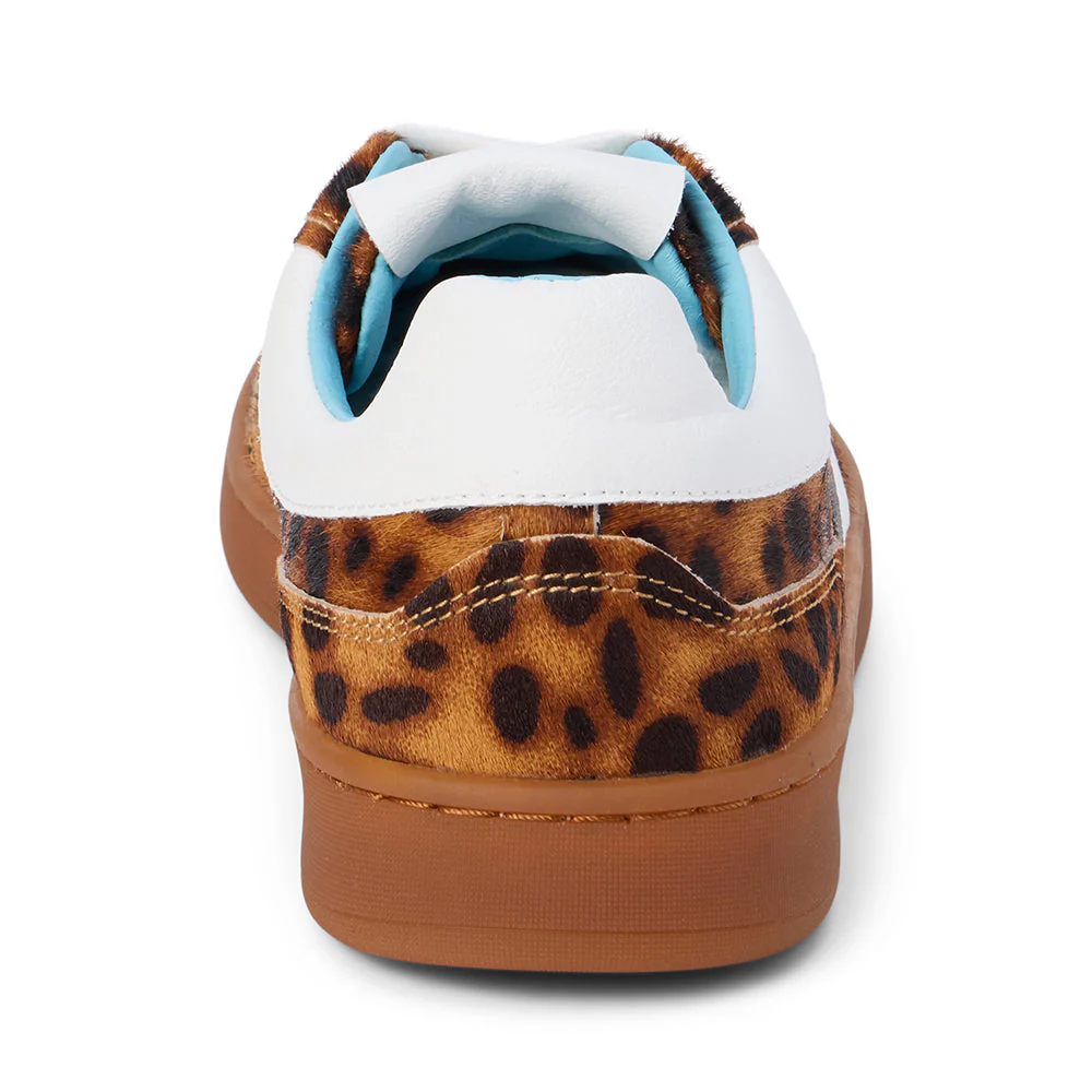 Matisse Quincy Low-Top Sneaker in Tan Leopard - Image 5