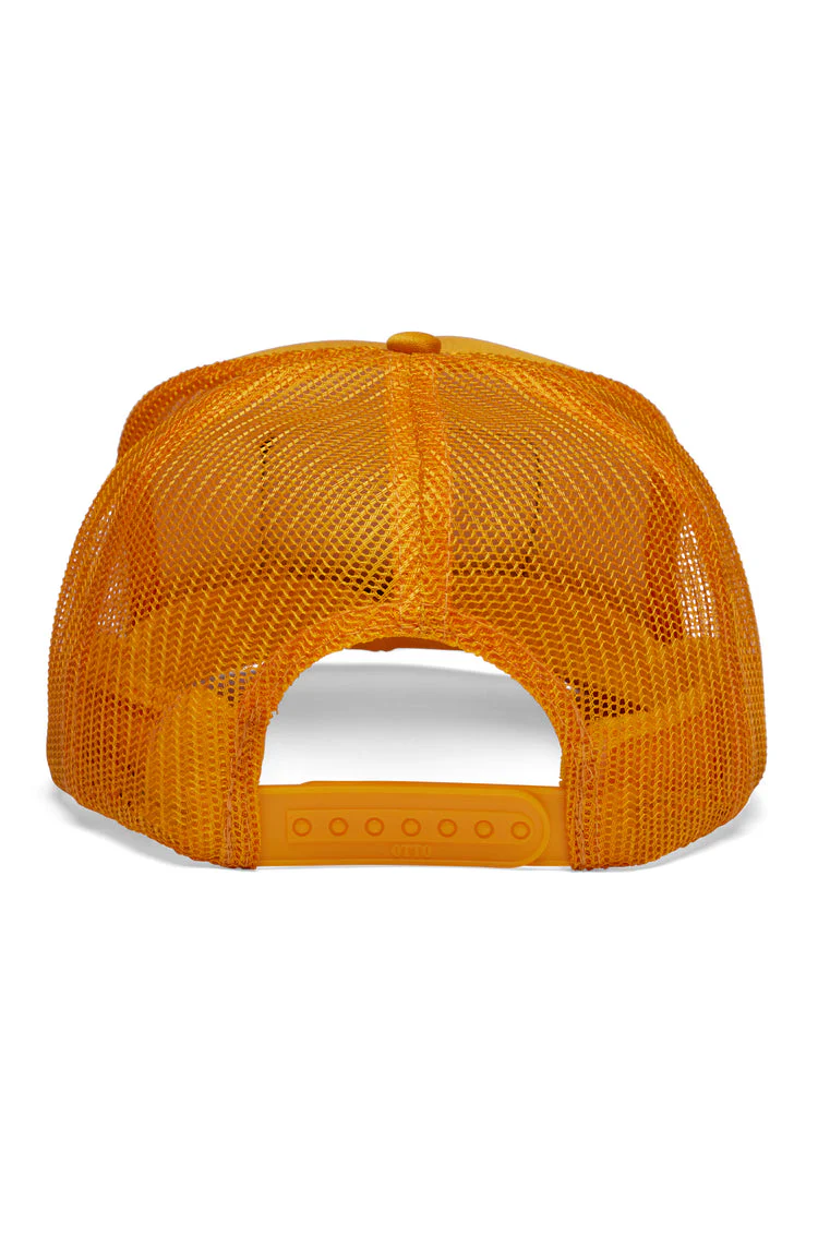 Friday Feelin Rad Trucker Hat in Gold - Image 5