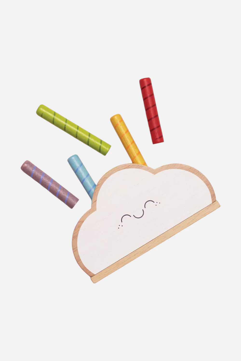 Le Toy Van Rainbow Cloud Pop-Up Toy - Image 2
