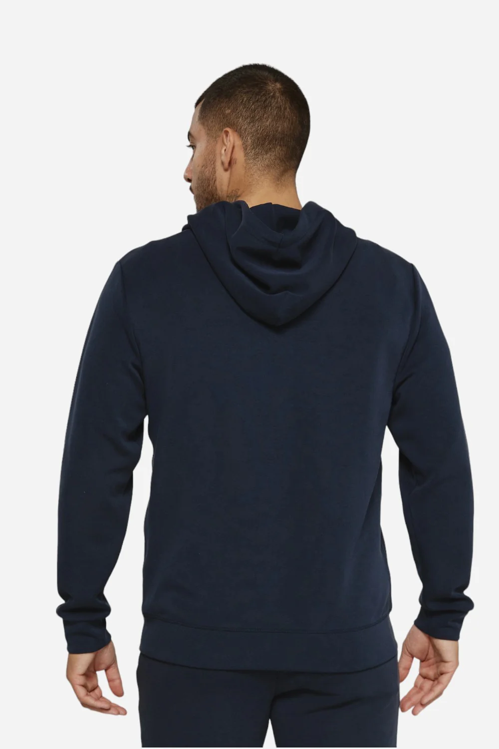 7 Diamonds Rev Full Zip Hoodie Navy - Image 3