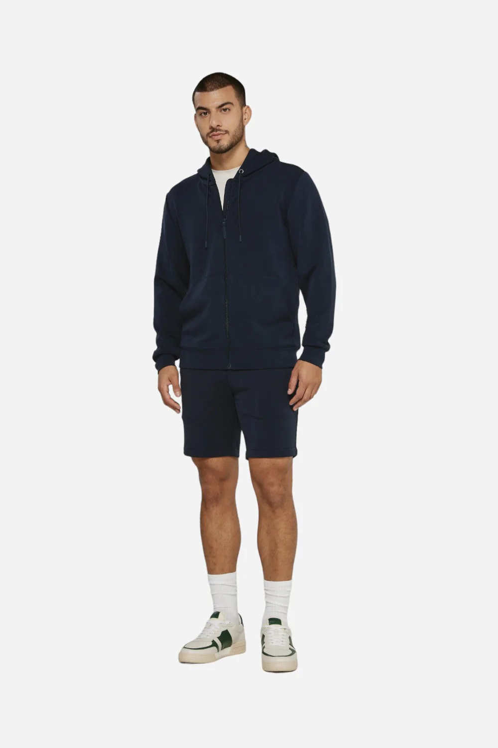 7 Diamonds Rev Full Zip Hoodie Navy - Image 4