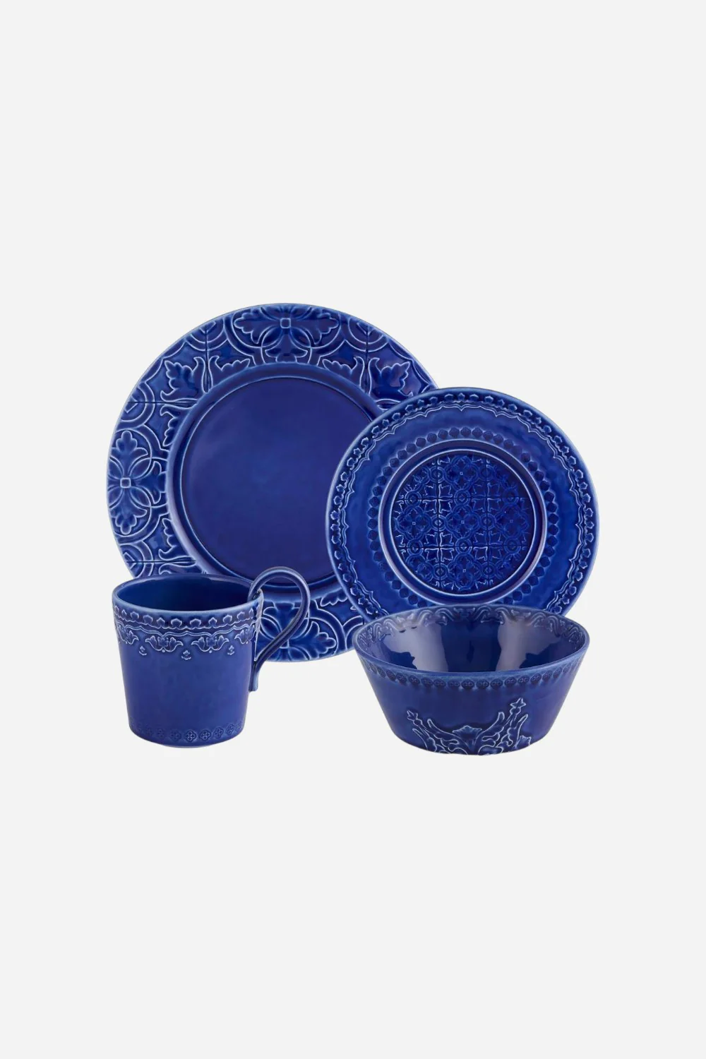 Bordallo Pinheiro Rua Nova Cereal Bowl Indigo - Image 2