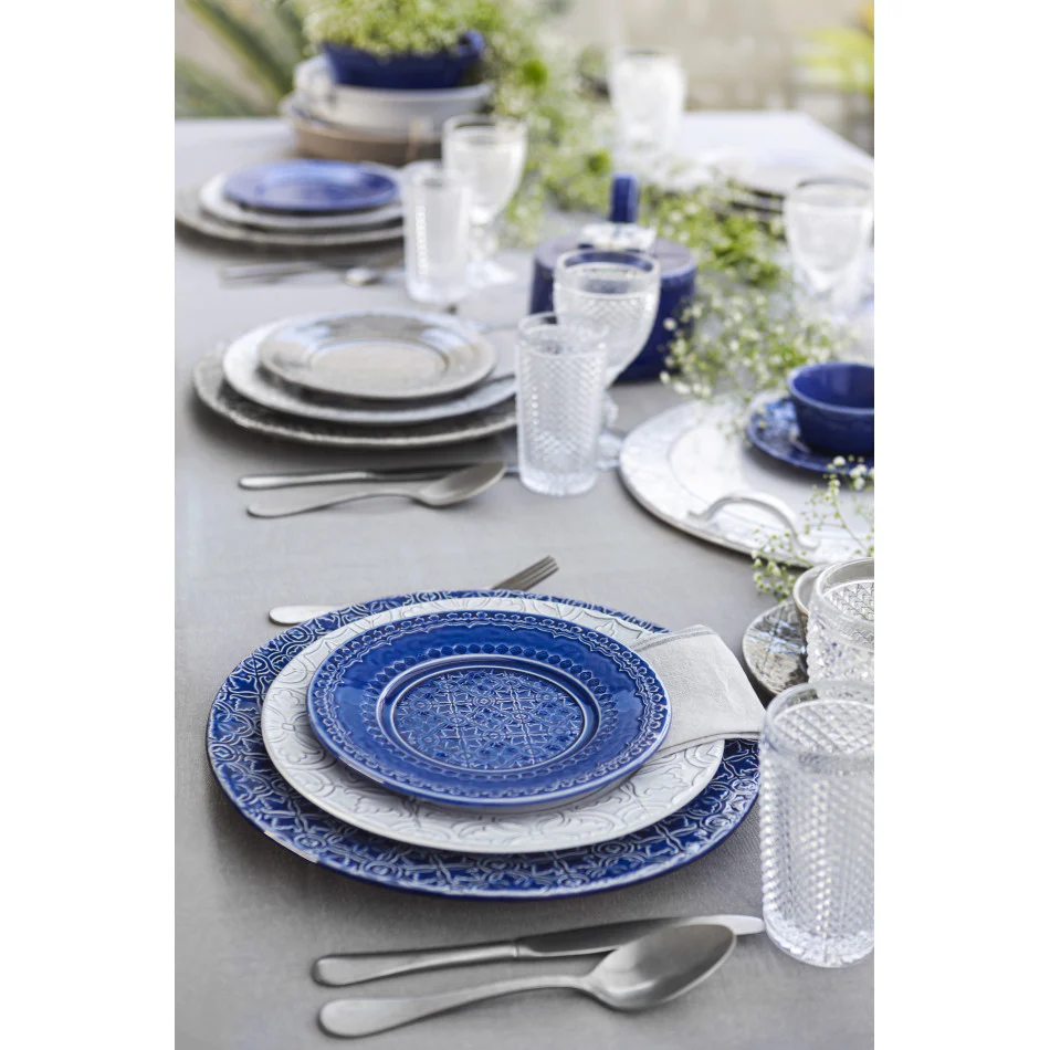 Bordallo Pinheiro Rua Nova Fruit Plate Indigo - Image 2