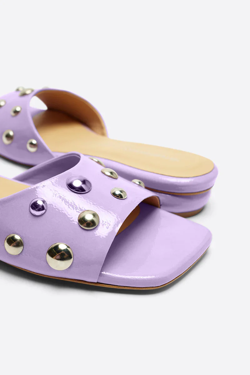 Intentionally Blank Sadie Sandals in Lavender - Image 4