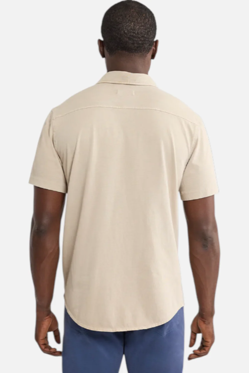 Fair Harbor Men's Saltaire Shirt in Shell - Image 2