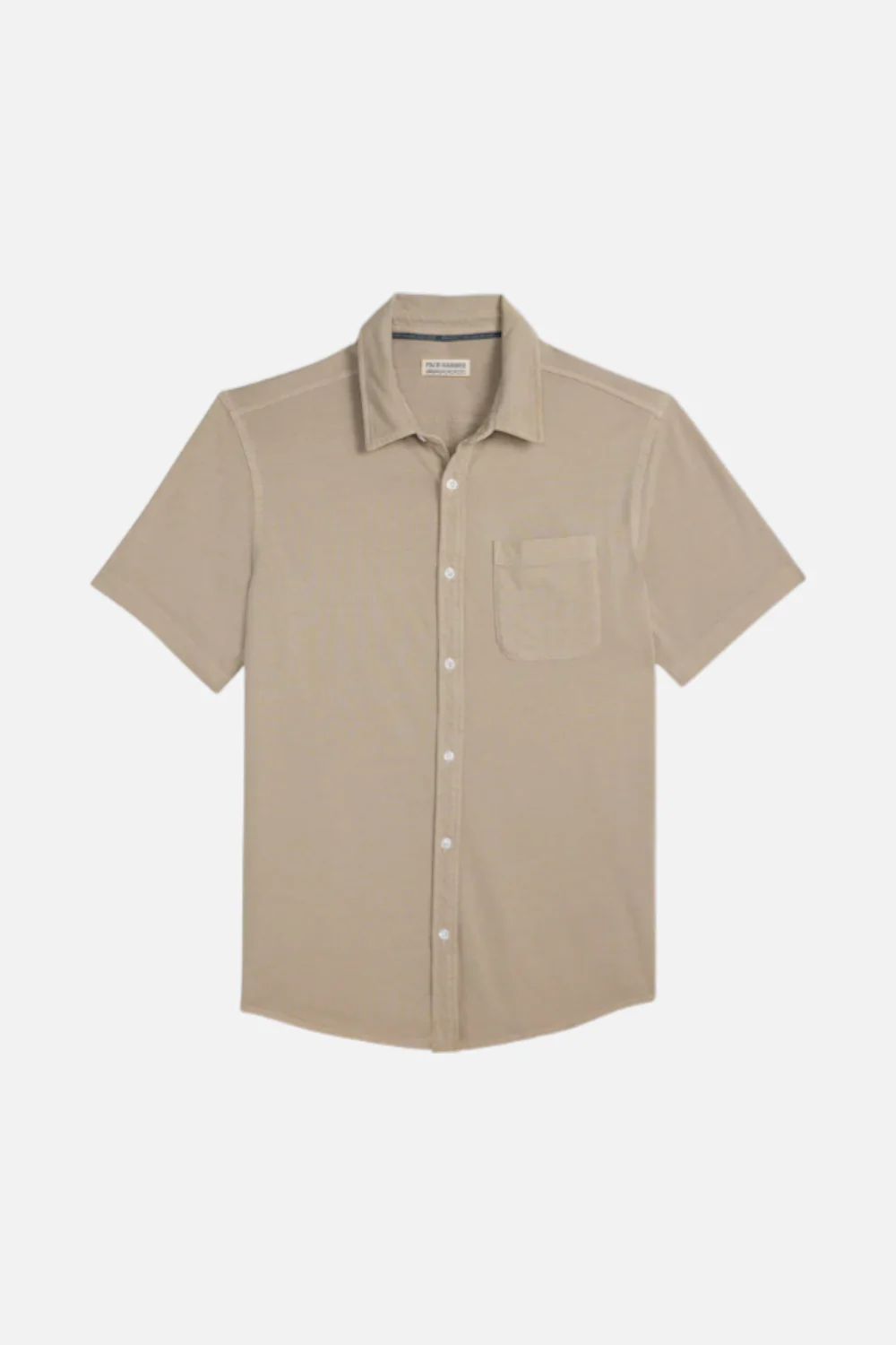 Fair Harbor Men's Saltaire Shirt in Shell - Image 3