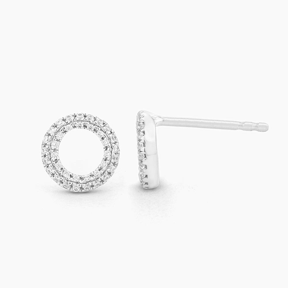 Ella Stein Sealed With A Kiss Stud Earrings in Sterling Silver - Image 3