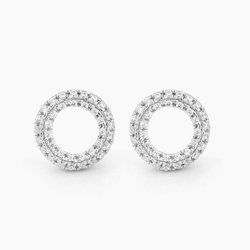Ella Stein Sealed With A Kiss Stud Earrings in Sterling Silver - Image 4