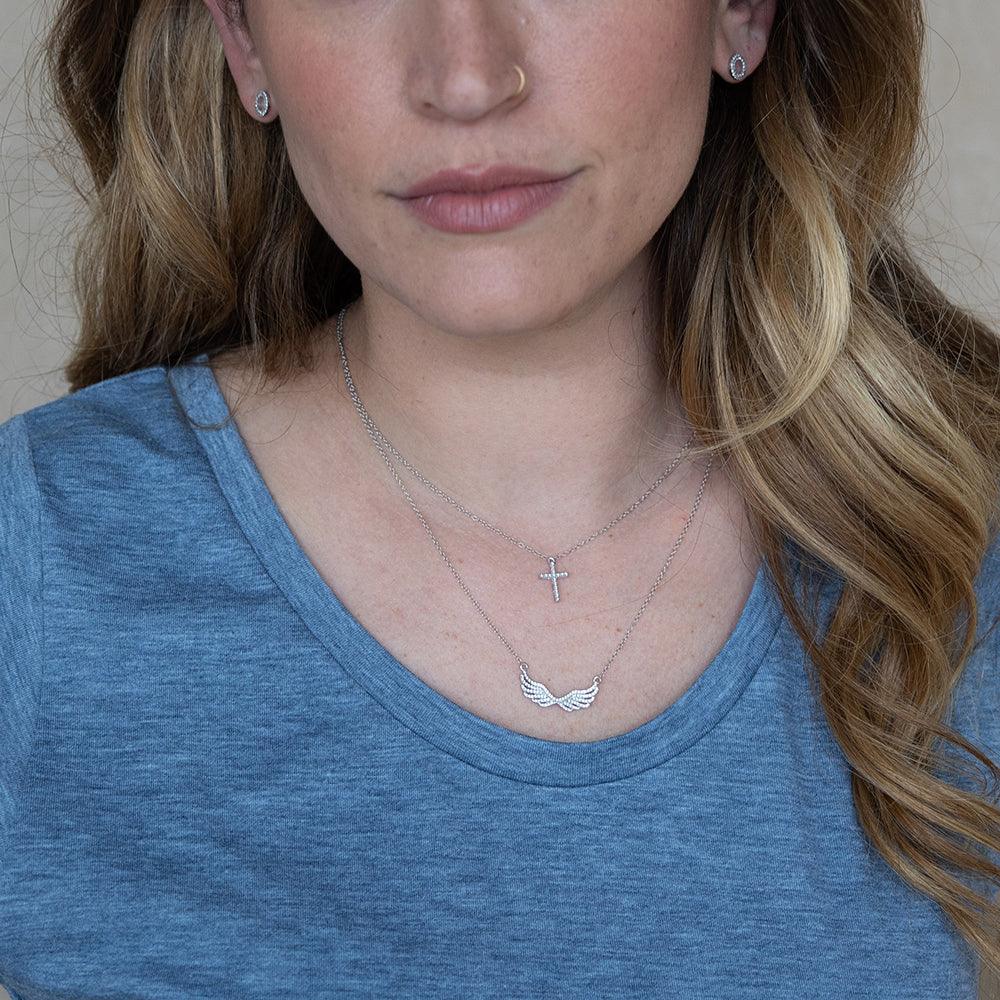 Ella Stein Sealed With A Kiss Stud Earrings in Sterling Silver - Image 5