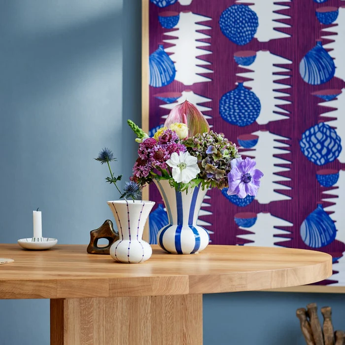 Rosendahl Kähler Signature Vase in Blue - 7.9 in - Image 6