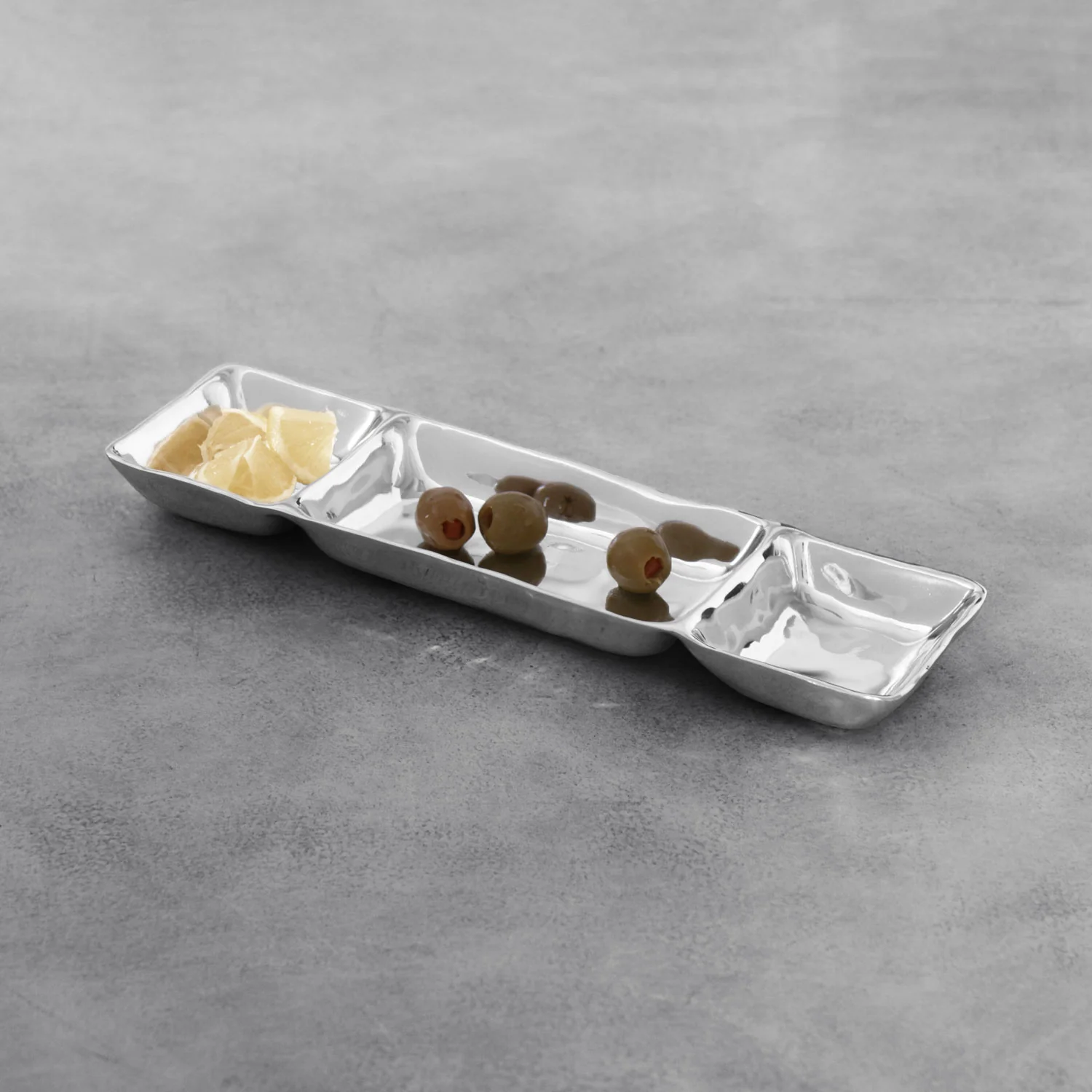 Beatriz Ball Soho Small Rectangular Triple Dip Tray - Image 3