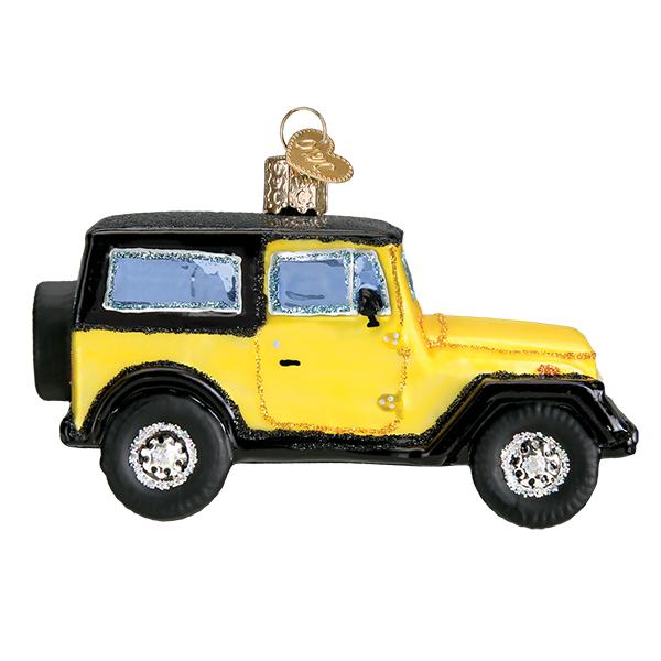 Old World Christmas Sport Utility Vehicle Ornament - Image 3