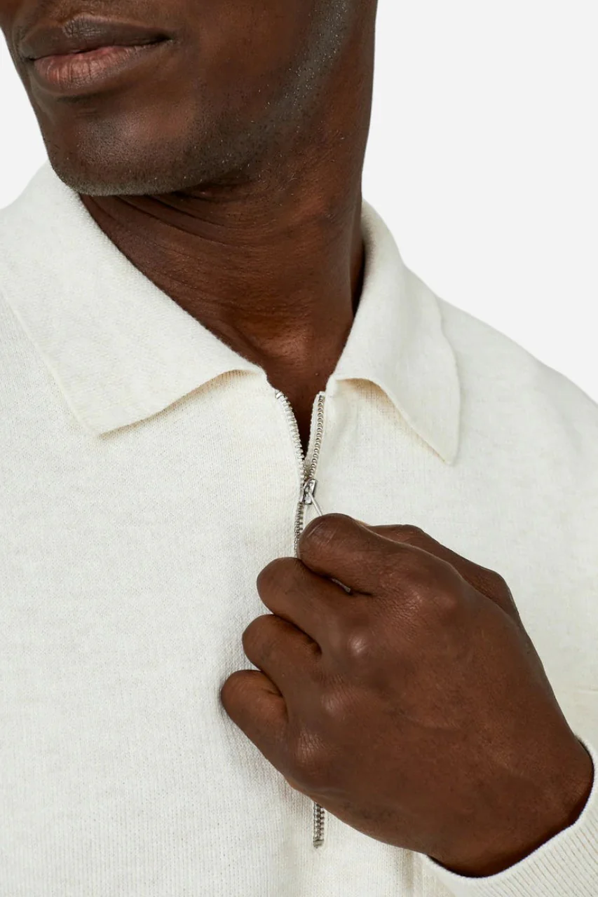 7 Diamonds St. Moritz Sweater in Ivory - Image 3