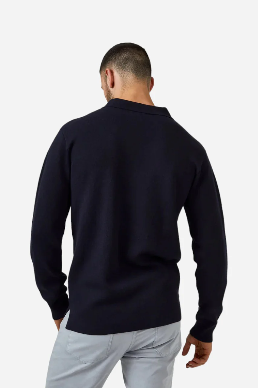 7 Diamonds St. Moritz Sweater in Navy - Image 3