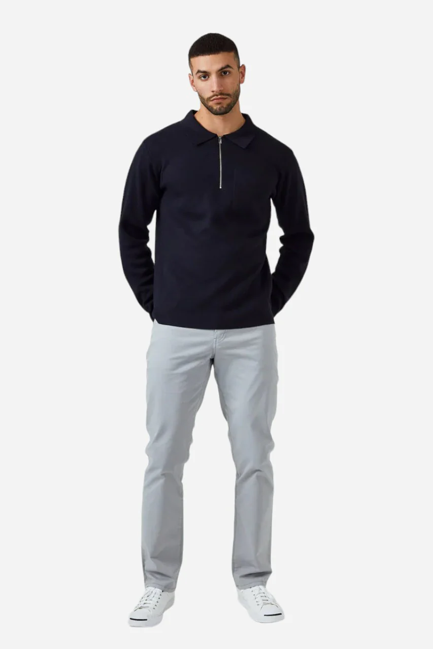 7 Diamonds St. Moritz Sweater in Navy - Image 4