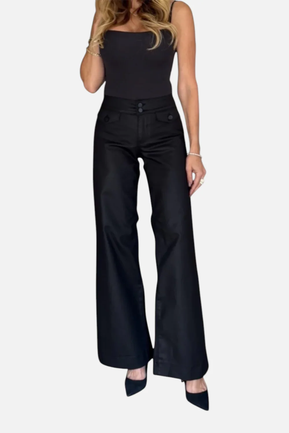 Bevy Flog Women's Stacy Black Stripe Pant