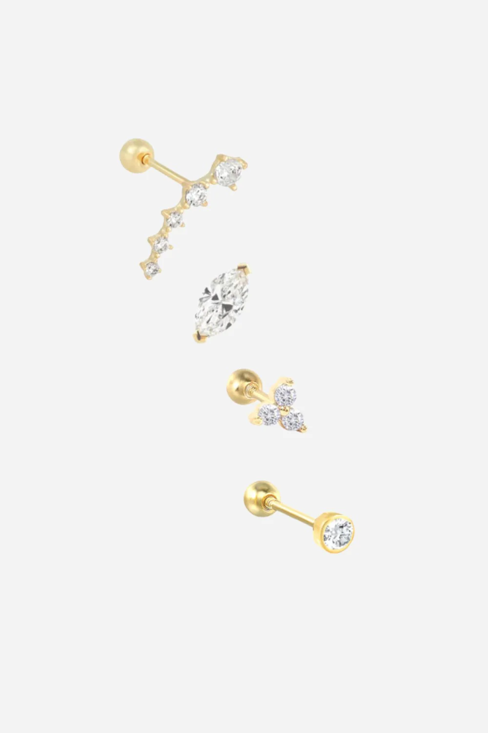 Farrah B Stargazer Stud Earring Set