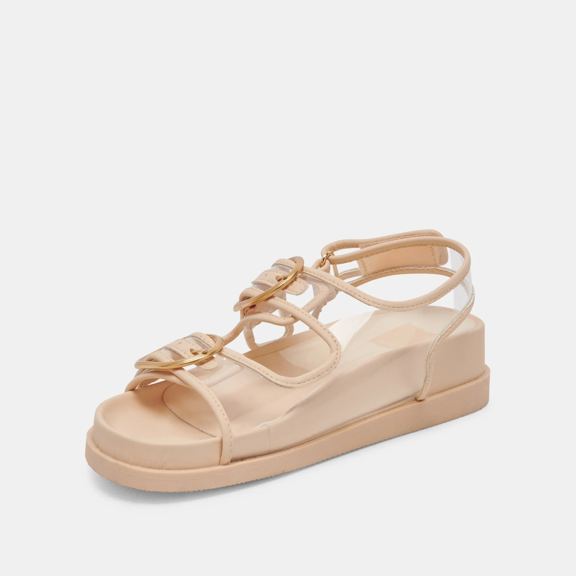 Dolce Vita Starla Sandals in Crystal Vinyl - Image 4