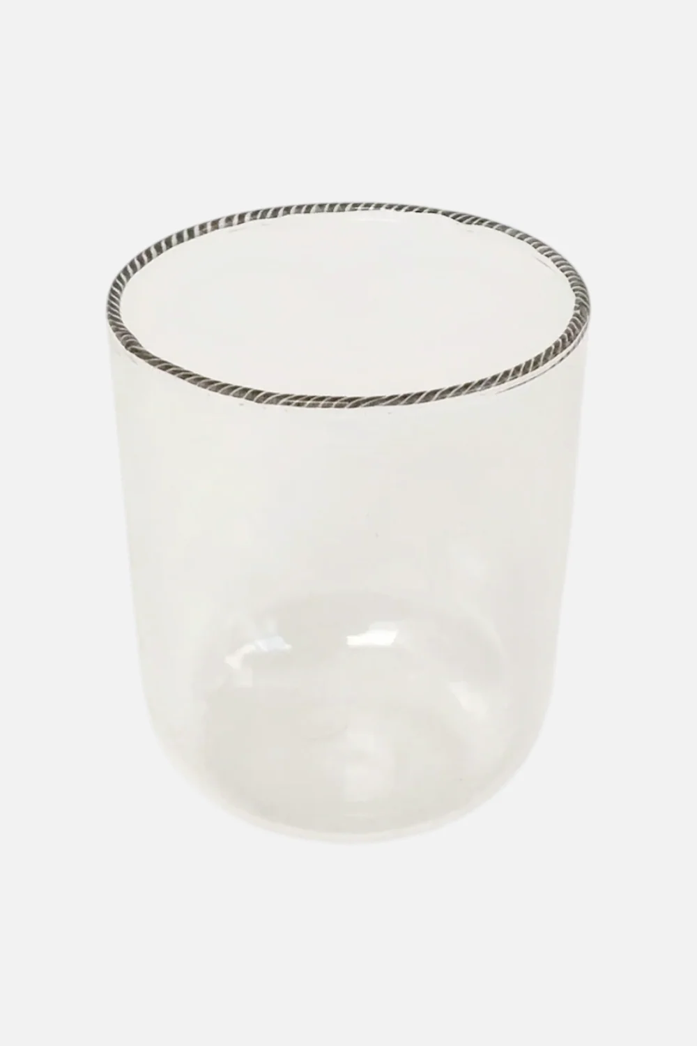 Fredericks & Mae Striped Rim Glasses in Clear